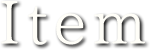 Item